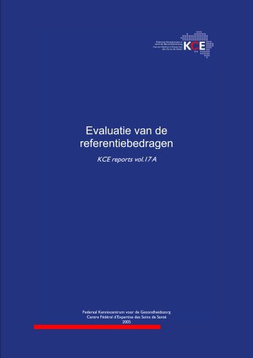 Download het volledig rapport (238 p.) - KCE