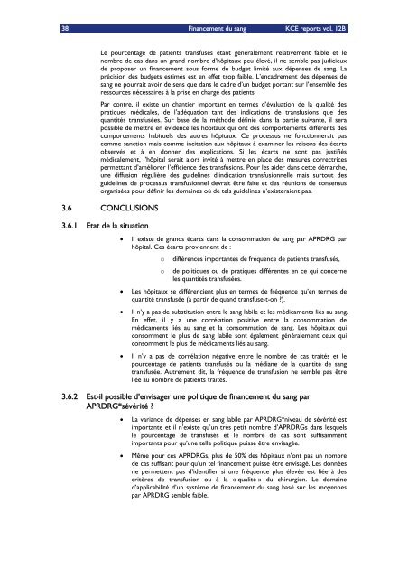 Télécharger le rapport (160 p.) - KCE