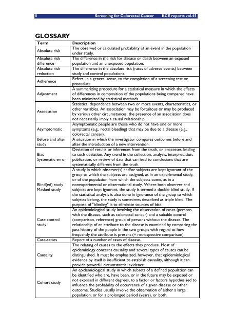 Report in English with a Dutch summary (KCE reports 45A)