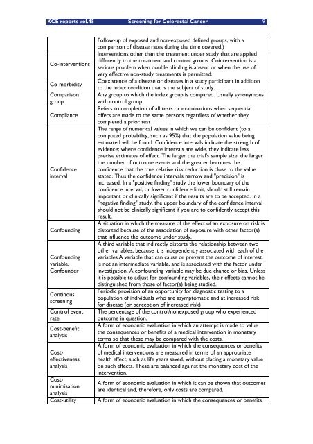 Report in English with a Dutch summary (KCE reports 45A)