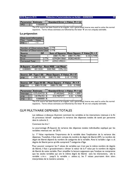 Télécharger le supplément (250 p.) - KCE