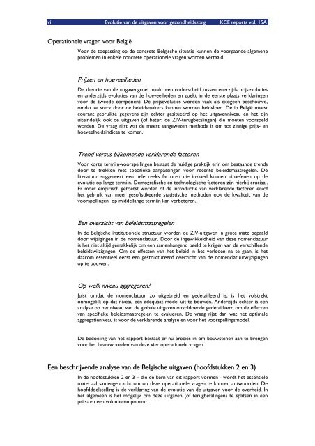 Download het volledig rapport (548 p.) - KCE