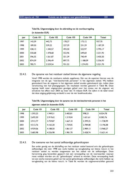 Download het volledig rapport (548 p.) - KCE