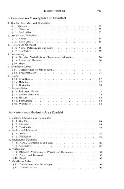 Die Schwesternhäuser nach der Augustinerregel - Germania Sacra