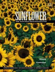 2009 Sunflower South Dakota Hybrid Performance Trials - iGrow