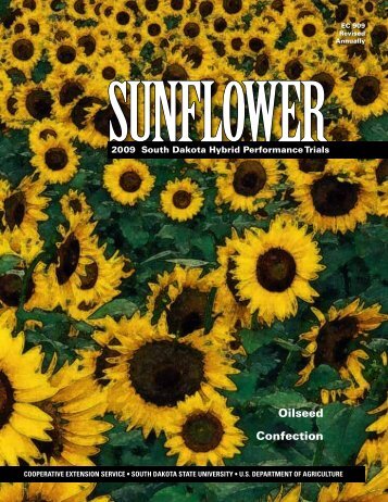 2009 Sunflower South Dakota Hybrid Performance Trials - iGrow