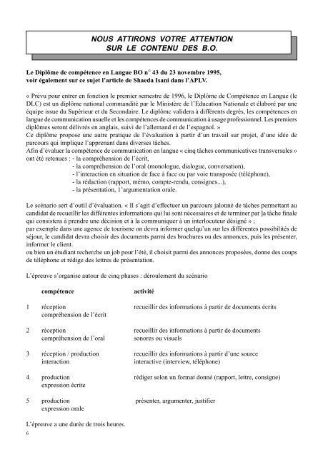 Bulletin N° 19 - Allemand @ Créteil - Académie de Créteil