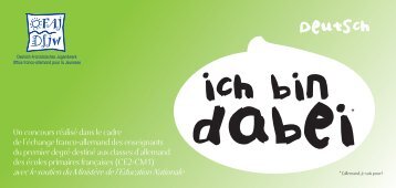 Concours OFAJ - Deutsch ich bin dabei