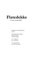 Flatedekke - Consolis