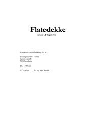 Flatedekke - Consolis