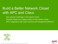 MOBILITY SECURITY UNIFIED COMMUNICATIONS - APC