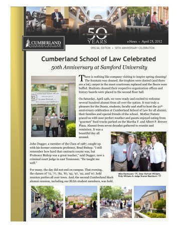 Here - Cumberland School of Law - Samford University