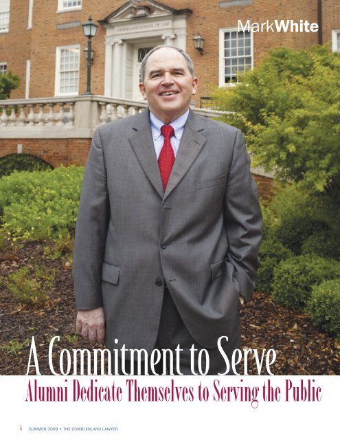 Summer 2009 - Cumberland School of Law - Samford University