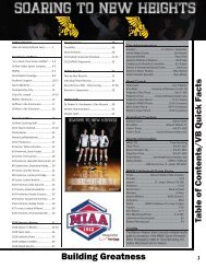 Media Guide - Missouri Western State University Athletics