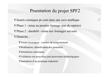 Presentation F. NAZARET