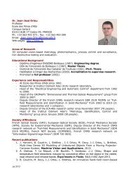 CV resume in PDF