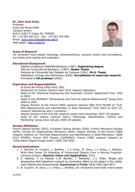 thesis title cv