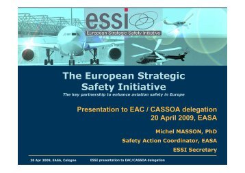 Presentation - European Aviation Safety Agency - Europa
