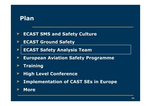 Presentation - European Aviation Safety Agency - Europa