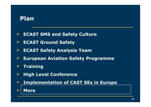 Presentation - European Aviation Safety Agency - Europa