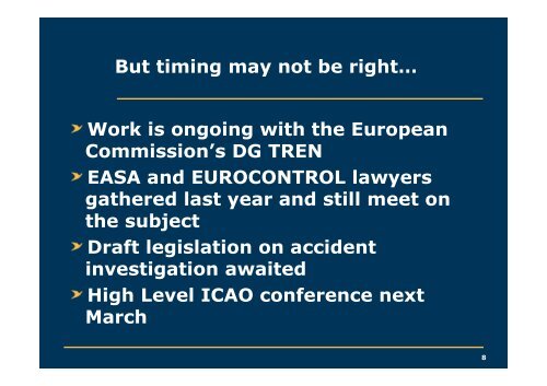 Presentation - European Aviation Safety Agency - Europa