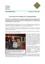 Dienstag, 25. März 2008, Vereinsgründung - Reiterhof Pulling bei ...