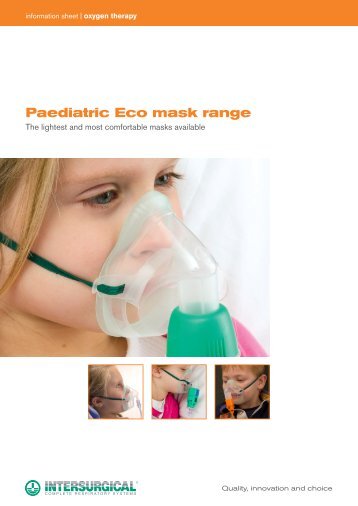 Paediatric Eco mask range - Intersurgical