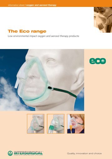 The Eco range - Intersurgical