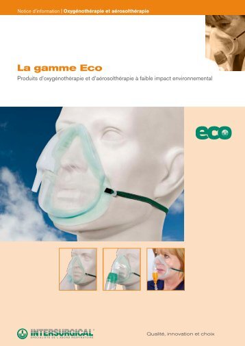 La gamme Eco - Intersurgical