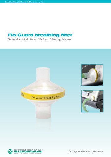 Flo-Guard breathing filter - Intersurgical