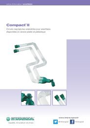 Présentation du circuit extensible Compact® II - Intersurgical