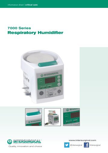 Respiratory Humidifier - Intersurgical