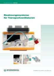 Beatmungssysteme für Transportventilatoren - Intersurgical