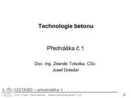 Technologie betonu