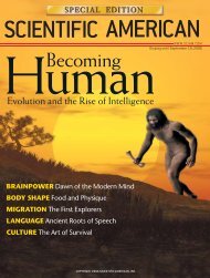 Scientific American - Ecology & Evolutionary Biology - University of ...