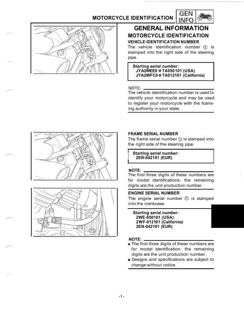 VMX12 Service Manual - V-Max Outlaw