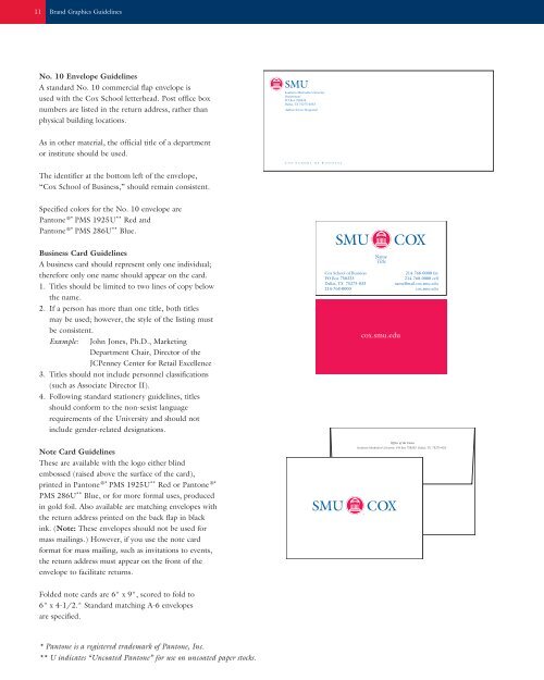 brand graphics guidelines for print and electronic media - Southern ...