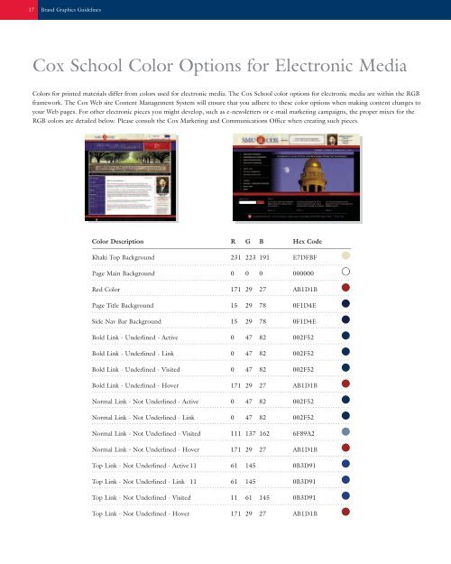 brand graphics guidelines for print and electronic media - Southern ...