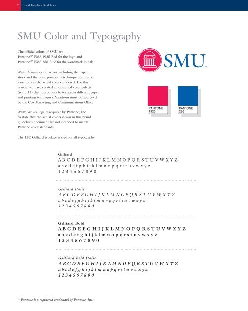 brand graphics guidelines for print and electronic media - Southern ...