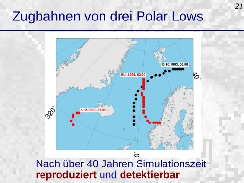 Entwicklung einer Klimatologie nordatlantischer Polar Lows