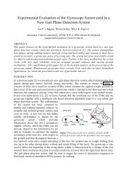 Experimental Evaluation of the Gyroscope Sensor used in a ... - IFESS