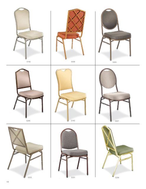 Banquet CHaIRS and taBLeS - Shelby Williams