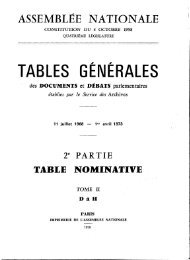 D à H - Archives de l'Assemblée nationale