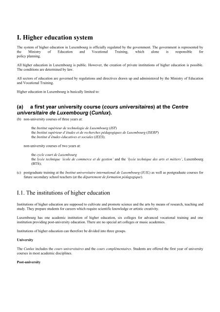 NARIC guide on Higher Education Systems in the European Union