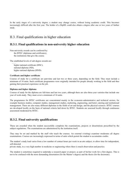 NARIC guide on Higher Education Systems in the European Union