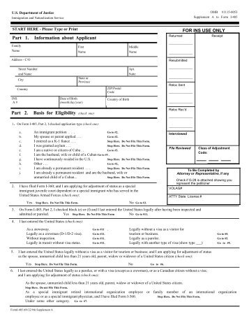 department of homeland se form i 698