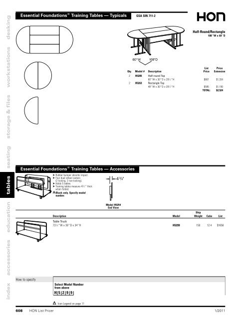 index accessories education tables seating storage & files w ...