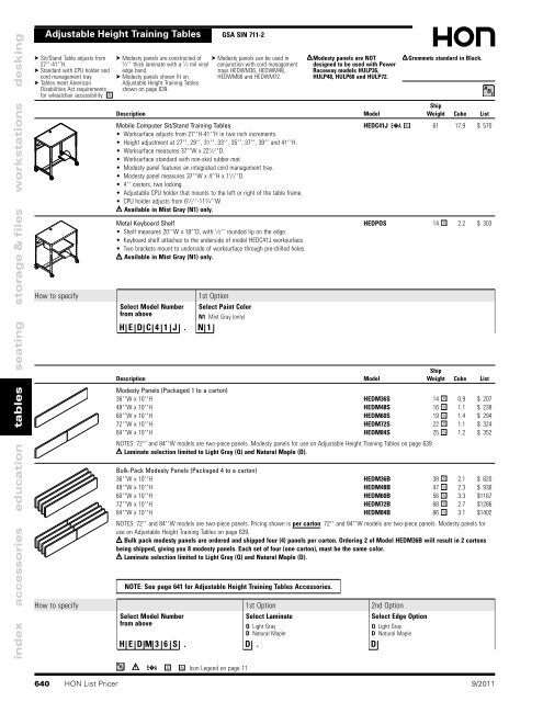 Table - Plano Office Supply