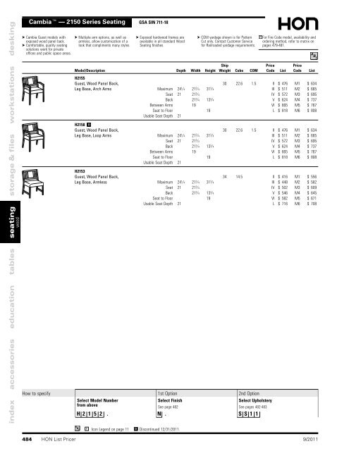 Seating - Plano Office Supply