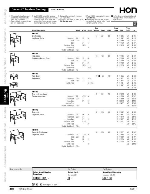 Seating - Plano Office Supply